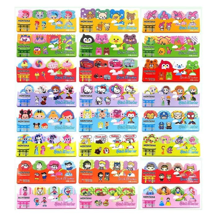 

Terlaris Memo Stick / Sticky Note / Memo Tempel Montana 212 Elegan