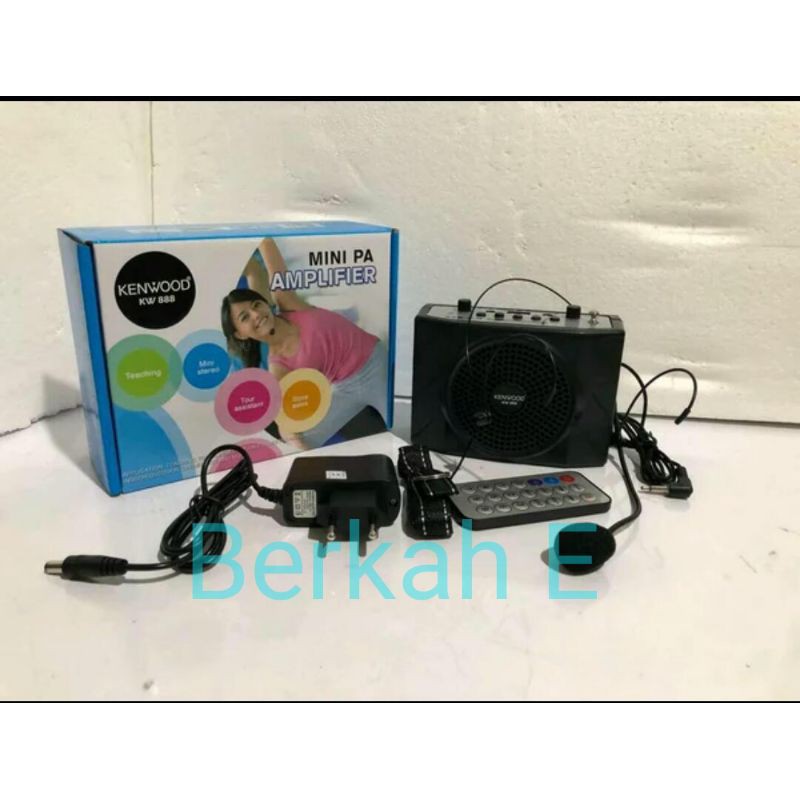 Speaker Pinggang Waistband Kenwood KW-888