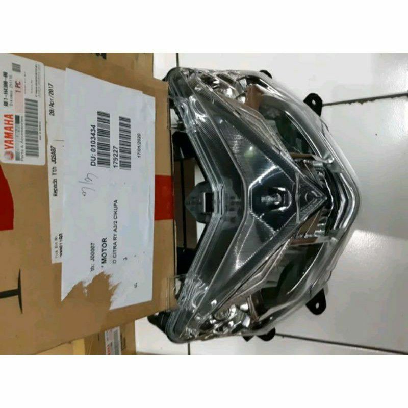 REFLEKTOR LAMPU DEPAN ASSY YAMAHA AEROX 125 ASLI ORIGINAL YAMAHA