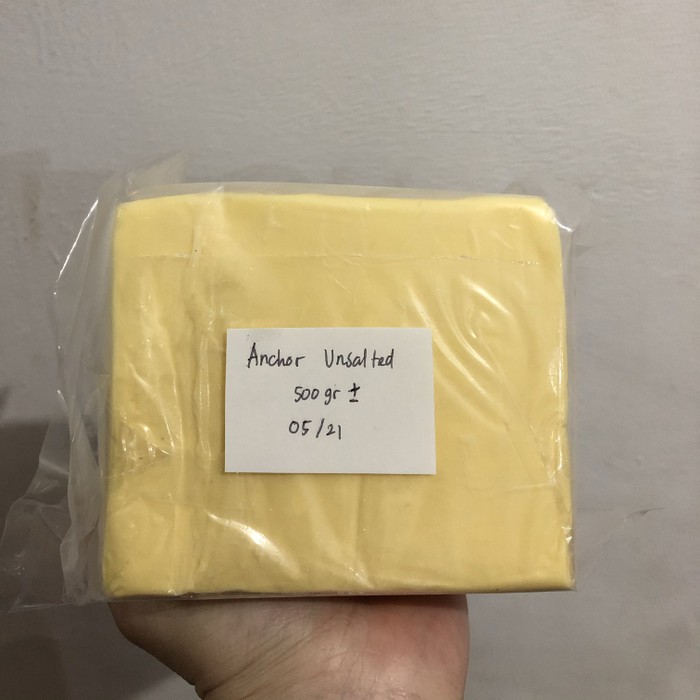 Promo Unsalted Butter Anchor 500 gram / Butter Anchor Berkualitas