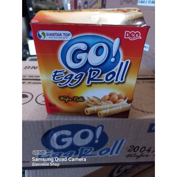 Wafer Rolls Go Egg Roll box isi 24 pcs