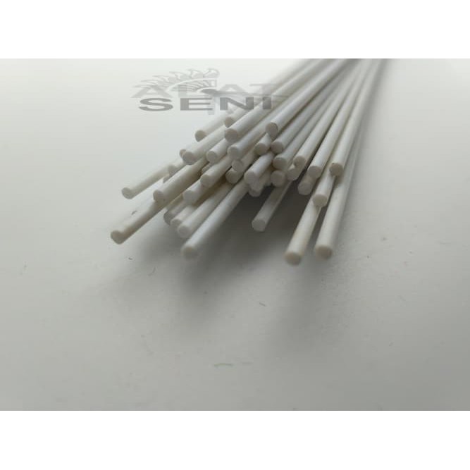 MAKET Pipa Bulat PVC / Diorama ABS Bulat Padat / ABS Round Stick 2mm