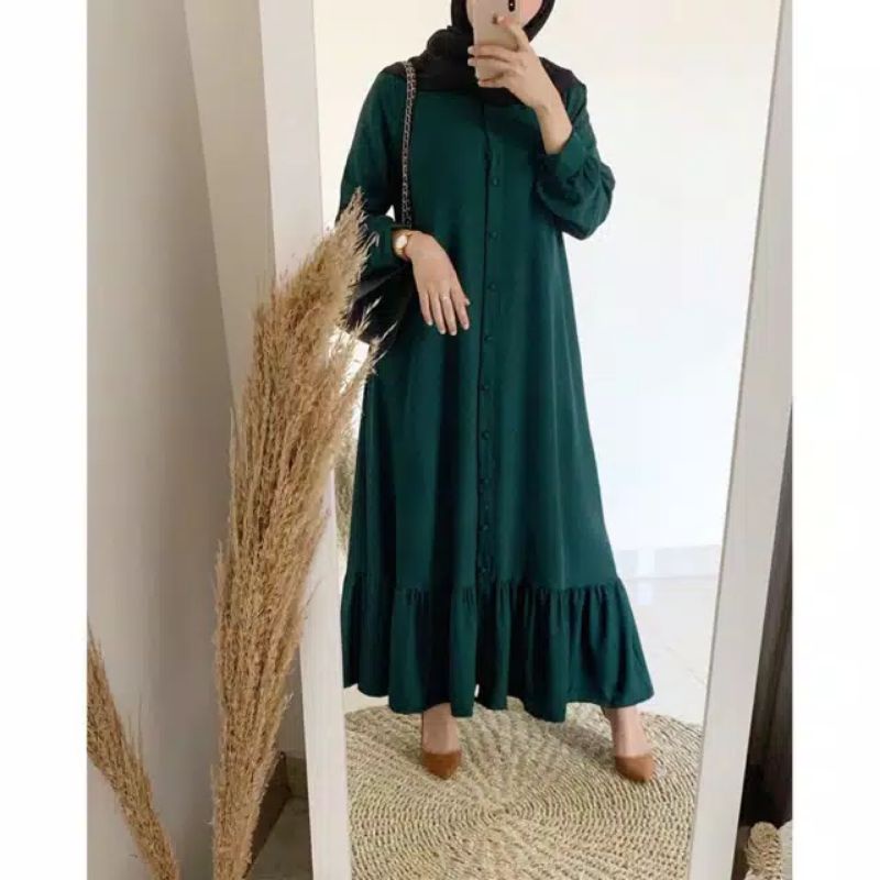[COD] Bella gamis polos gamis rempel