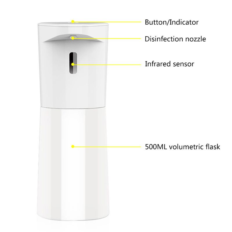 Dispenser Sabun Cair Sensor Otomatis Tanpa Sentuh Untuk Kamar Mandi