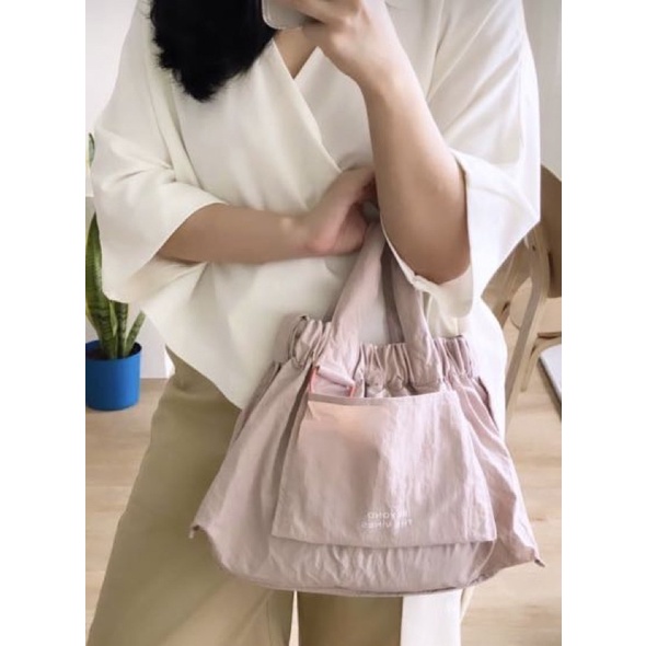 Dumpling bag Blush size S