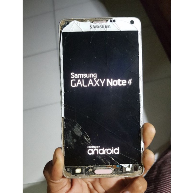 samsung note 4 4g lte N910u minus lcd & bootlop / mentok logo