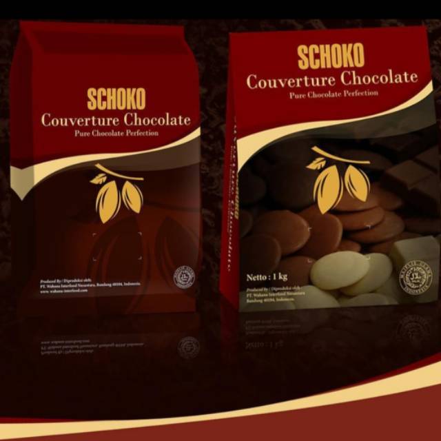 

WinSchoko Courveture Chocolate / Winschoko Cokelat 1 kg