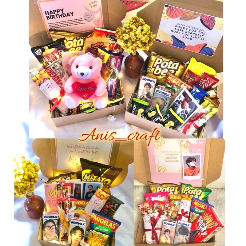 

SNACK HAMPERS GIFT BOX /SNACK K-POP