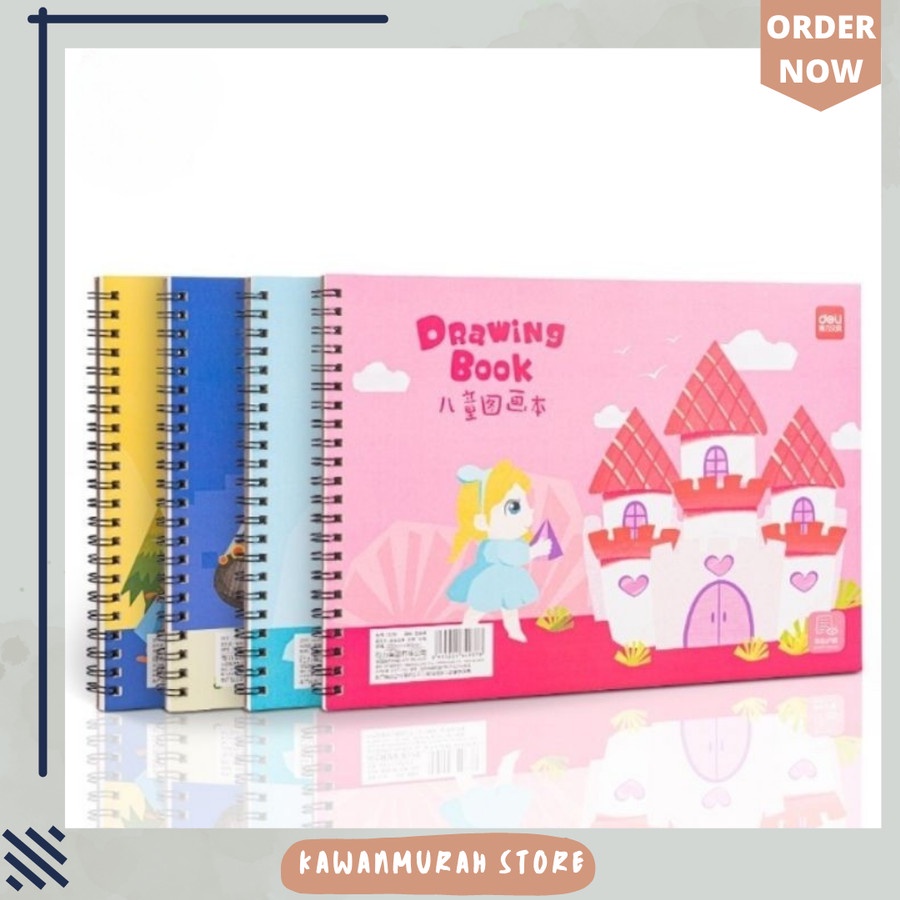 

Buku Gambar Lucu 30 Lembar / Buku Gambar Anak / Cute Painting Book - Family