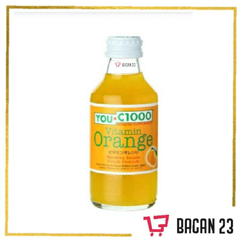 You-C1000 Vitamin Orange (140ml) / Minuman Sehat Isotonik / Bacan 23 - Bacan23