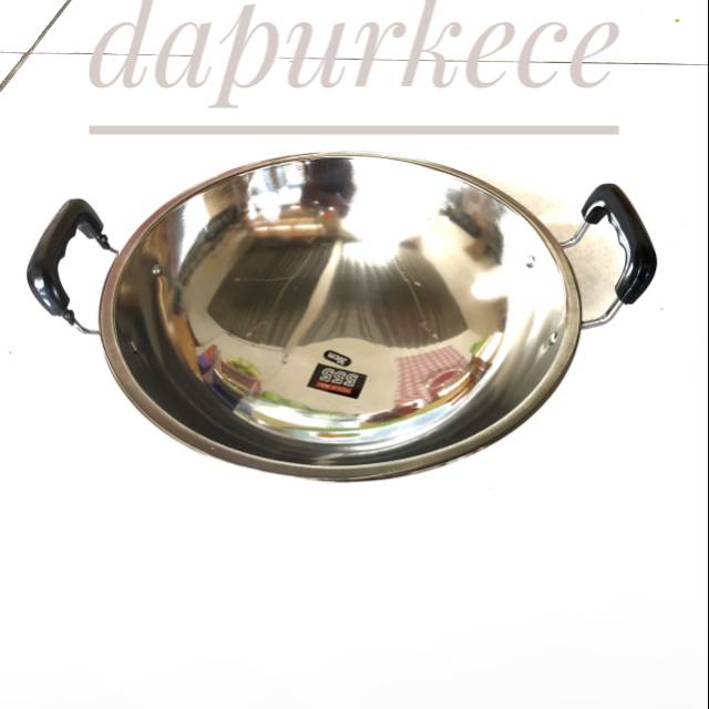 Grosir Wajan Stainless Wajan Dapur 36 BAejz3T8axyWE