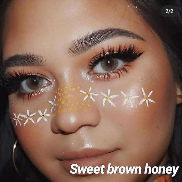 SWEET BROWN/HONEY(-0.50 S/D -5.25)