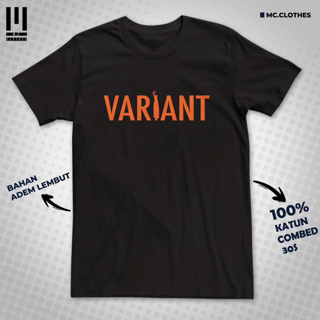 Kaos Loki Tv Series Marvel Variant bahan katun adem nyaman
