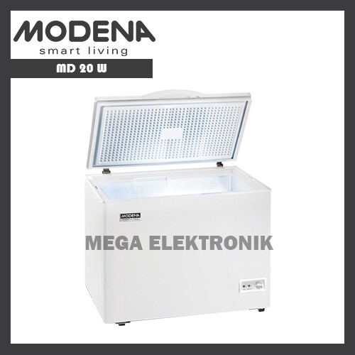 Modena MD 20 W Chest Freezer 205L - KHUSUS JABODETABEK