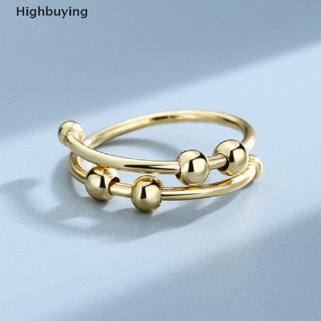 Hbid Mainan Ring Spiral Single Coil Anti Stress Untuk Anak Perempuanwanita