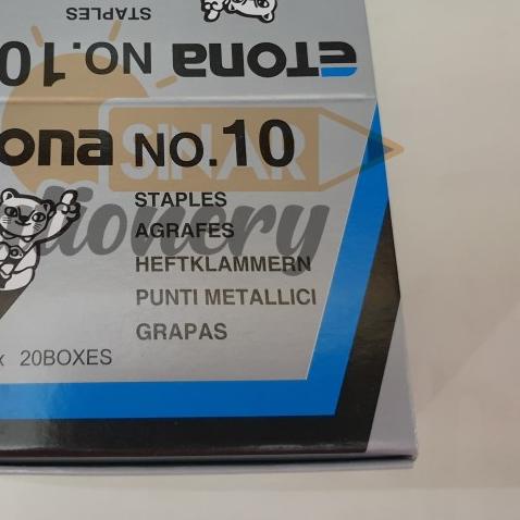 

◄ Isi staples no 10 etona 1pak isi 20pc ➲