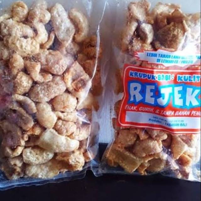 

Kerupuk Babi Rejeki Kulit 150gram