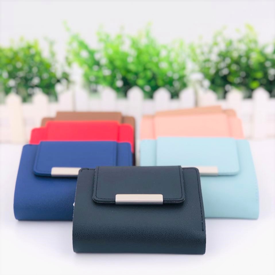 Grosir - D6341 Dompet Lipat Pendek Wanita / Dompet Wanita / Dompet Fashion Wanita / Import Batam