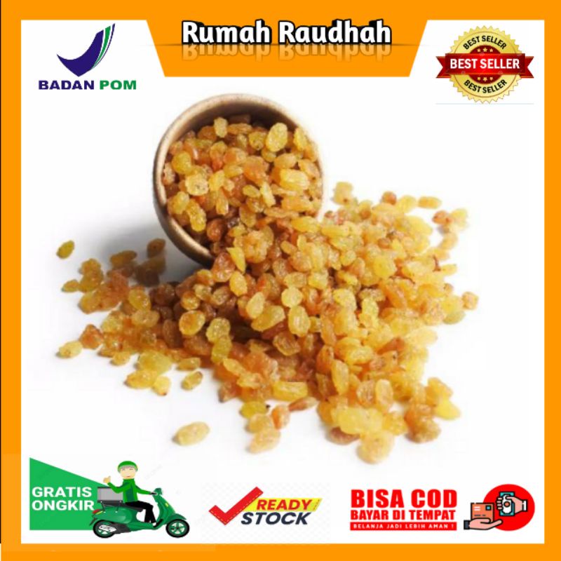 

KISMIS MUTIARA MANIS 1KG - KISMIS SIMIM ORIGINAL CEMILAN KAYA MANFAAT