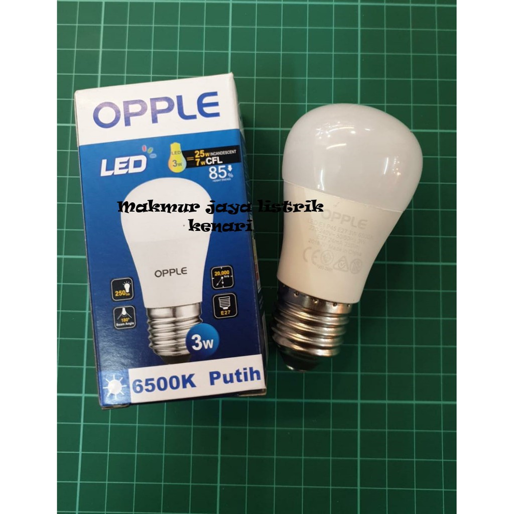 Bulb 3 w 5 w 7w 9 w 12 w 14 w Opple Bohlam 3 Watt 5 Watt 7 Watt 9 Watt 12 Watt 14 Watt High Brand