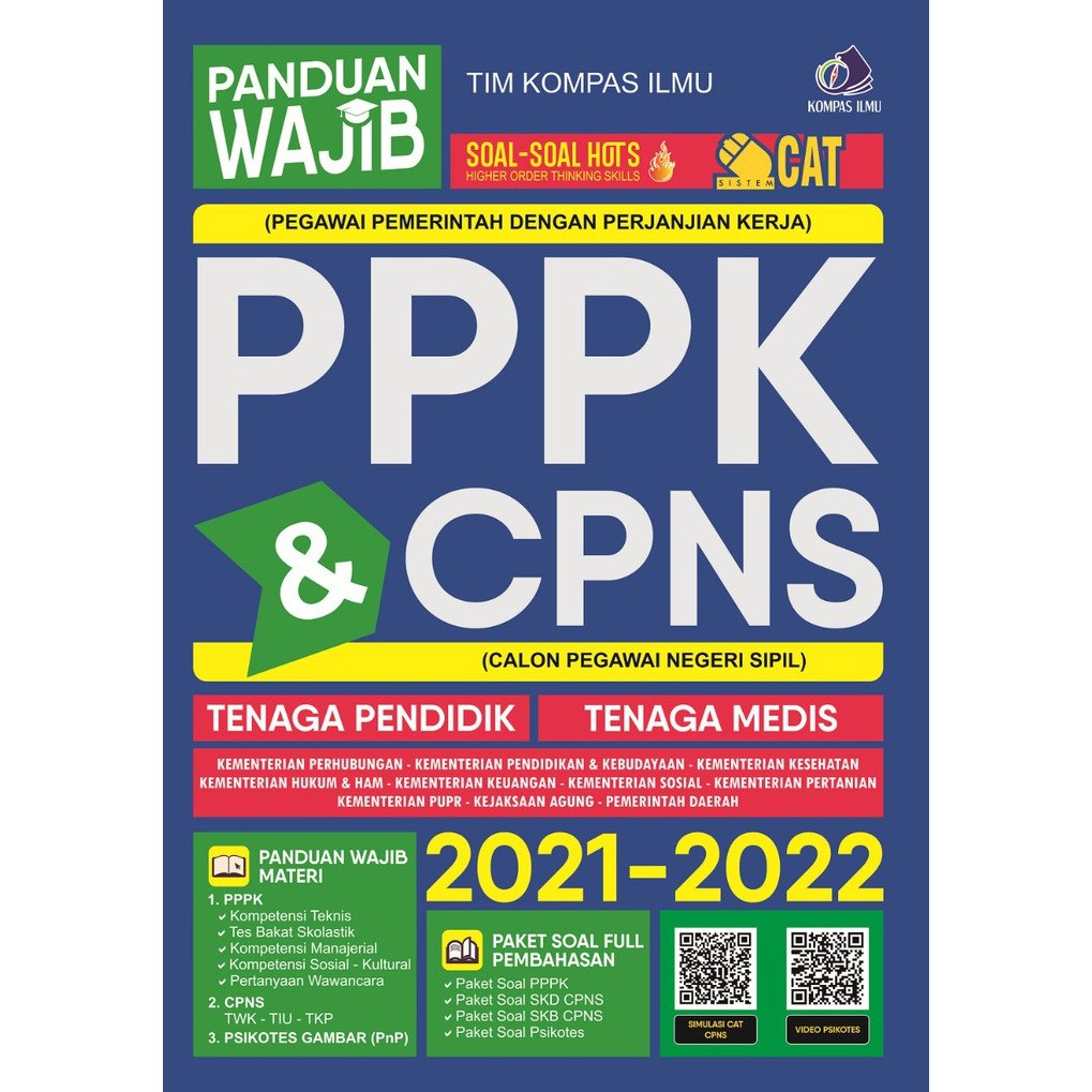 Hots Panduan Wajib Cat Cpns Pppk 2021 2022 Free Bubblewrap Shopee Indonesia