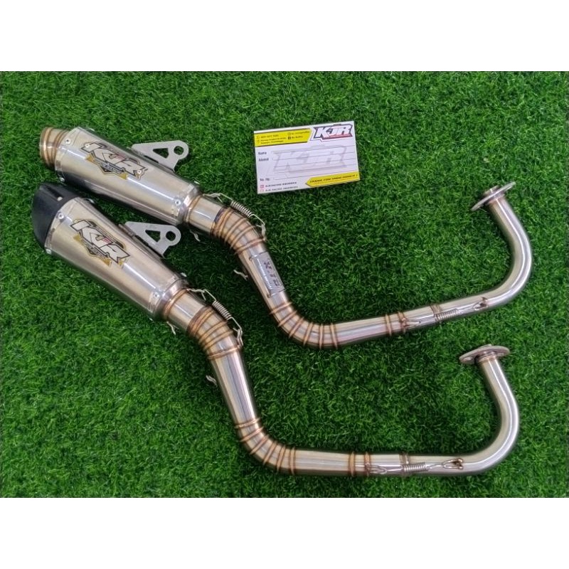 KNALPOT MATIC ROADRACE 130 CC ORIGINAL KJR RACING MUFFLER
