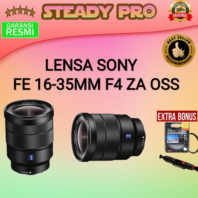 LENSA SONY FE 16-35MM F4 ZA OSS VARIO TESSAR / SONY FE 16-35MM F4