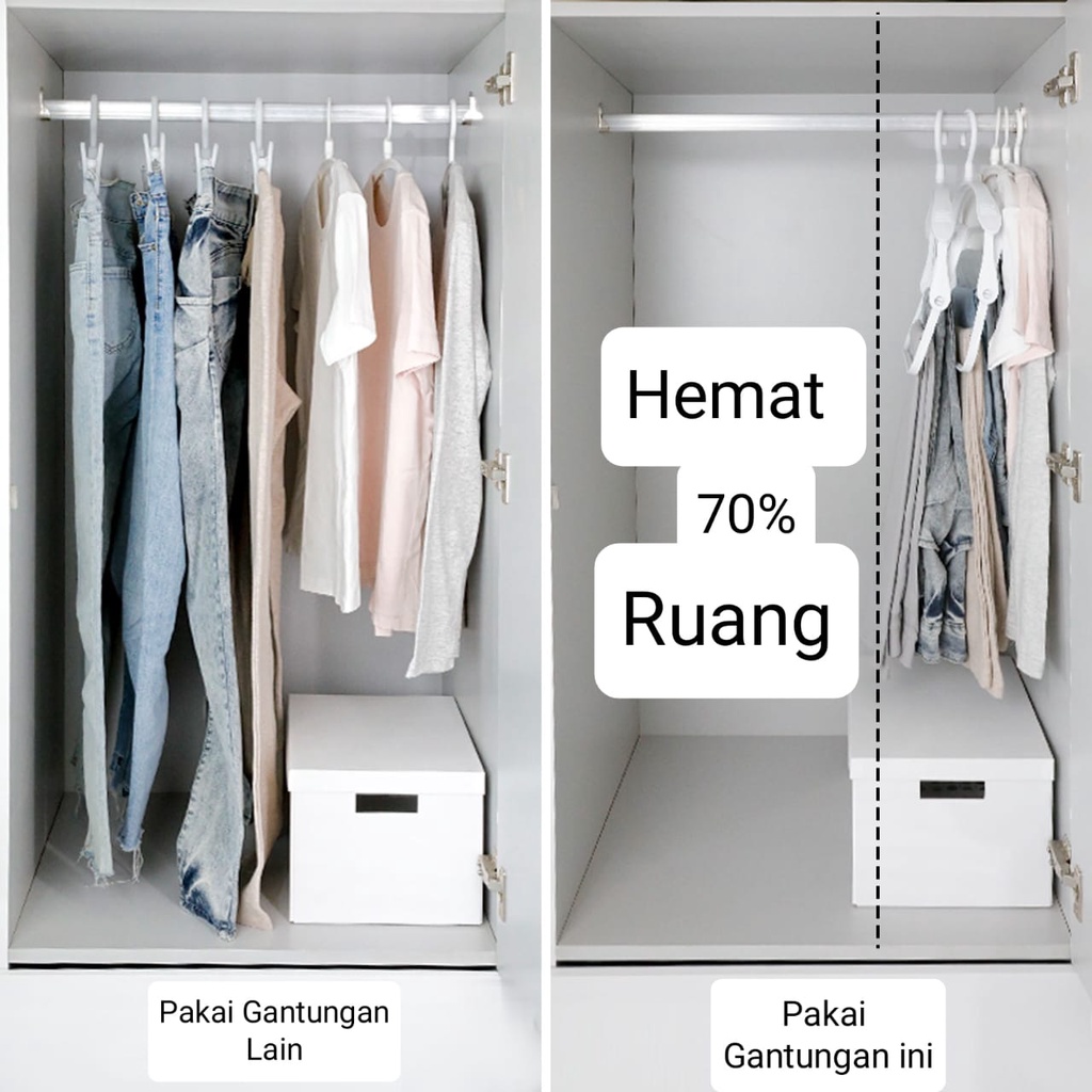 Hanger Gantungan Pakaian dan Sepatu M1009