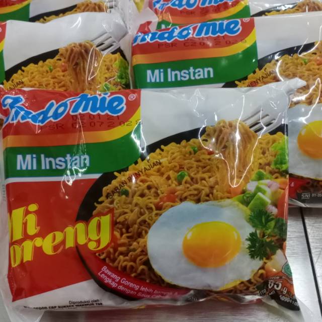 

Indomie goreng plus special