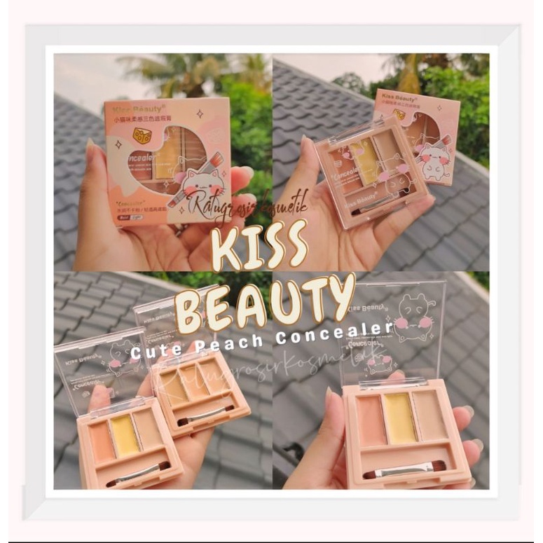 PROMO!!!CONCEALER CUTE PEACH KISS BEAUTY NO.23075