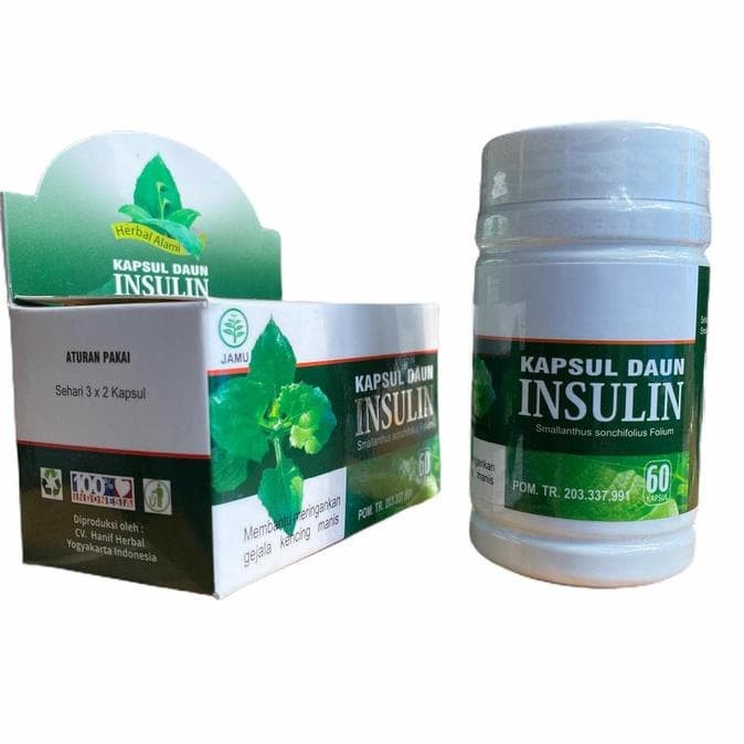 Kapsul Daun Insulin - Amanah -Obat Diabetes