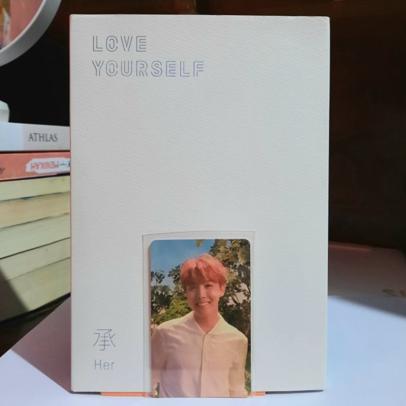 ALBUM BTS LOVE YOURSELF HER VER VERSI O FULLSET UNSEALED PHOTOCARD PC JHOPE J HOPE