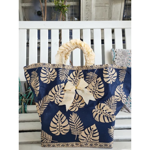 Tas hajatan Renda motif Daun uk.22x22