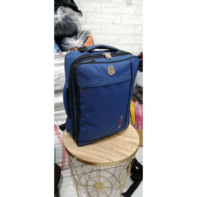 PG 9826 - Tas Punggung Backpack 3in1 Multifungsi Tas Ransel Laptop Unisex Bahan Anti Air