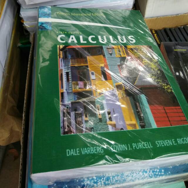 Calculus 9th edition dale vare breg. Edwin j purcell