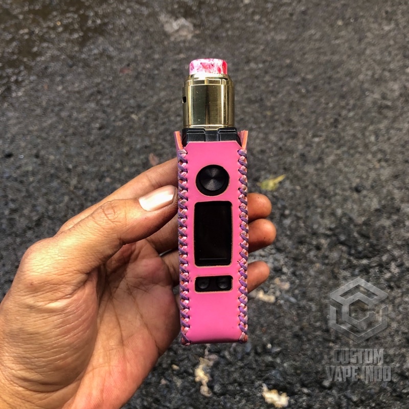 Leather Sleeve Case Hannya Mod 230W Authentic By Vapelustion [ Hannya Mod 230W ]