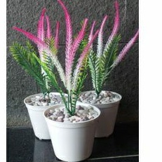 bunga kerang laut/bunga hias plastik/bunga meja/hiasan ruangan