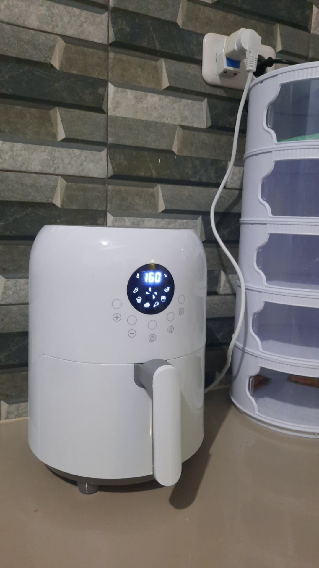 Xiaomi Nathome 4l Air Fryer Youban Smart Air Fryer Peralatan Masak Oil-free 2.6l Pengorengan Touch Control
