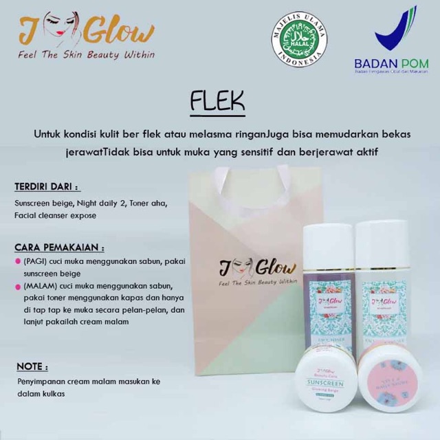 PAKET JGLOW FLEK