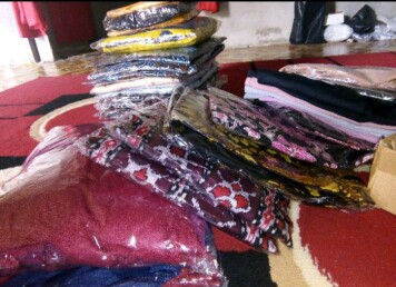 Promo Batik Couple Keluarga Sarimbit Sania Ruffle Batik Ori Ndoro Jowi Motif Cibulan Pink