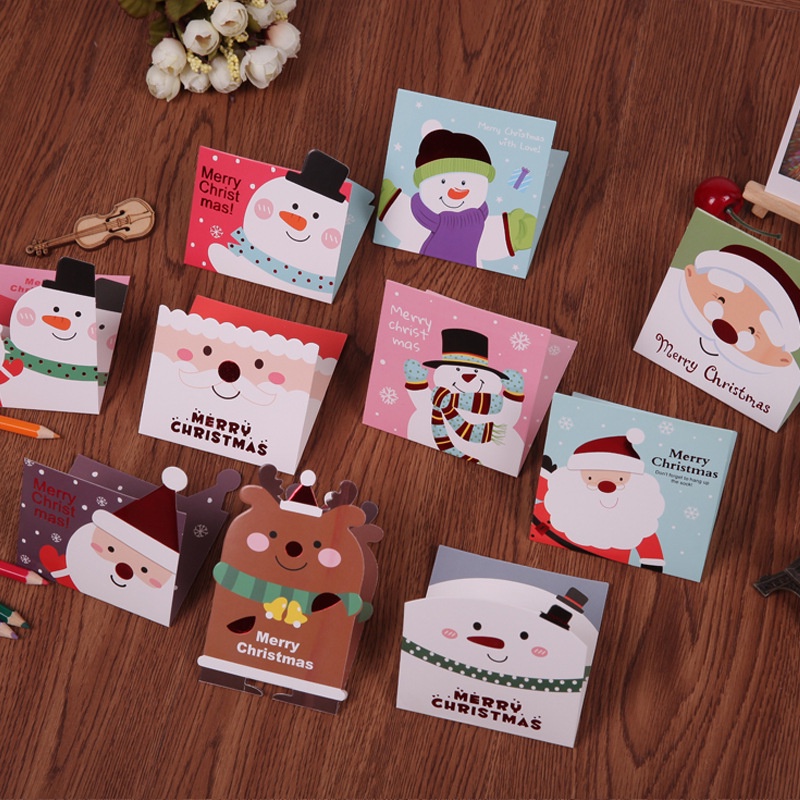 Kartu Ucapan + Amplop Kado Parcel Natal Merry Christmas Card Murah