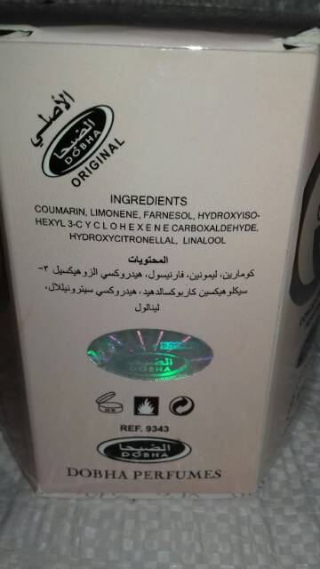 Parfum DOBHA @6ml aroma GUCCI