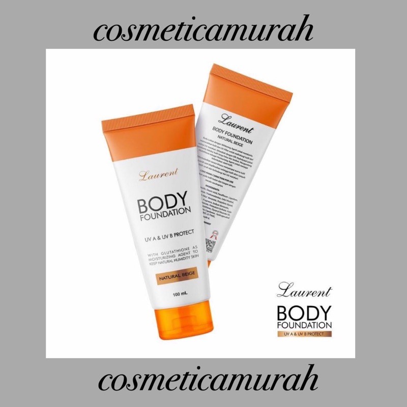 [ 100 ml ] | Laurent body foundation natural beige -- body foundation lotion