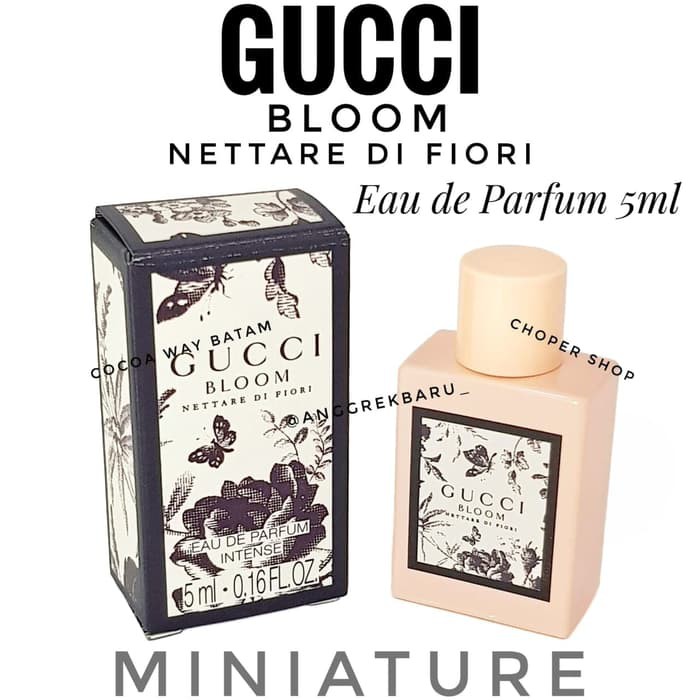 Original Miniature Parfum Gucci Bloom Nettare di Fiori EDP 5ml