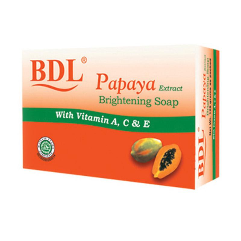 BDL Papaya Extract Brightening Soap 60gr | 128gr