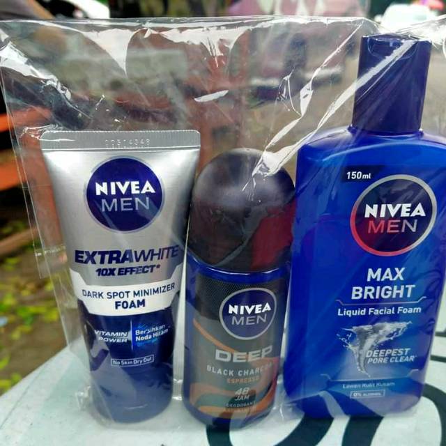 Nivea Men 1 Paket Isi 3 Produk Harga Promo Stok Terbatas Bisa Cod