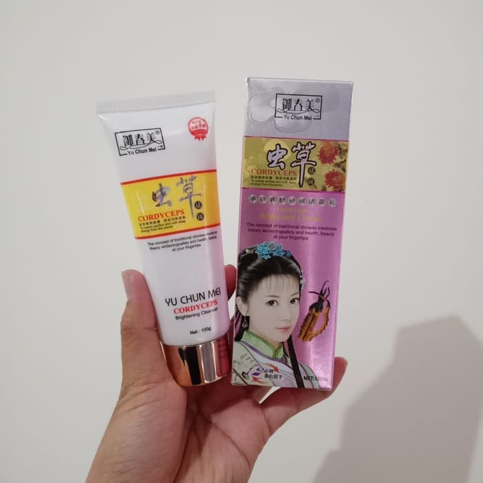 ✨ AKU MURAH ✨Yu Chun Mei / Cordyceps Facial Cleanser / Pencuci Muka BPOM