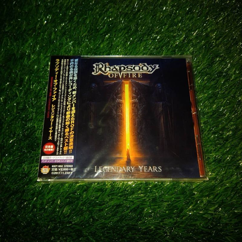 cd Rhapsody Of Fire ‎– Legendary Years