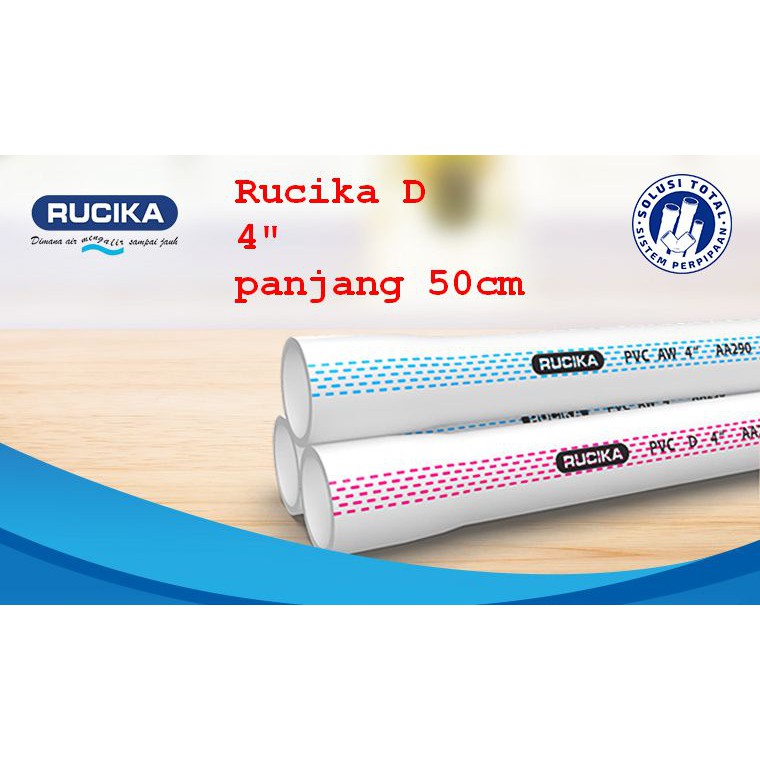 Pipa air pvc 4&quot; type D 50cm wavin