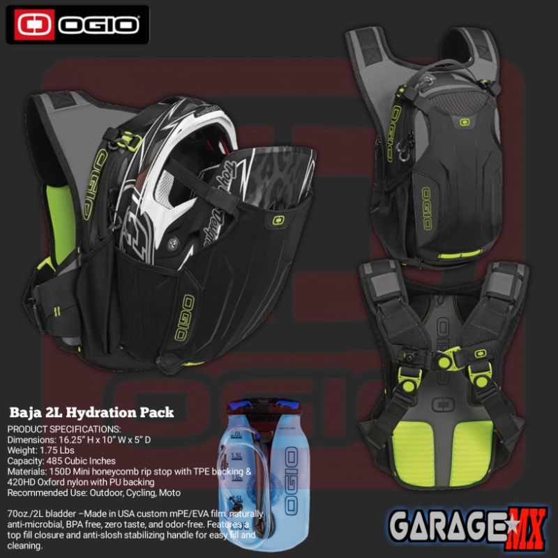 HYDRO BAG OGIO BAJA 2L.TAS HYDRO OGIO BAJA.TAS OGIO.HYDROBAG OGIO BAJA.TAS HYDRO OGIO.